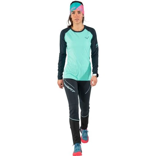 Dynafit Alpine Pro Long Sleeve Tee Femme Bleu – Image 3