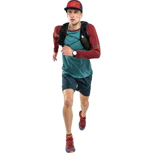 Dynafit Alpine Pro Long Sleeve Tee Homme Bordeaux – Image 2
