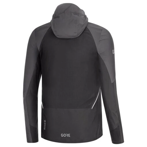 Gore Wear R7 Partial Gore-Tex Infinium Hooded Jacket Homme Noir – Image 2
