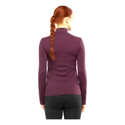 Salomon Comet Seamless Half Zip Femme Prune -Vêtements De Sport main 135440 02 f3b8