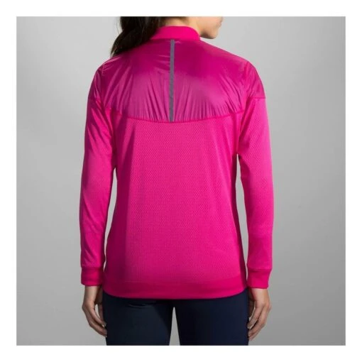 Brooks Running Run-Thru Jacket Femme Rose – Image 2