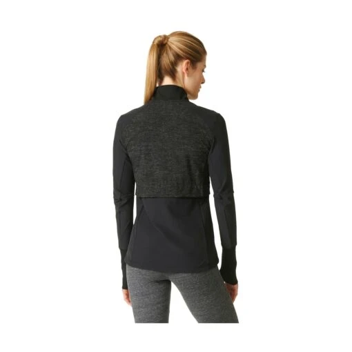 Adidas Supernova Storm 1/2 Zip Homme Noir – Image 4
