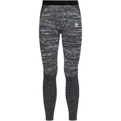 Odlo Blackcomb Eco Base Layer Bottom Long Homme Gris Clair