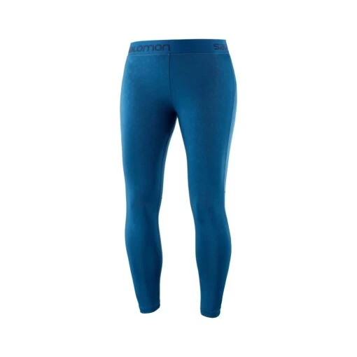 Salomon Elevate Aero 7/8 Tight Femme Bleu – Image 2