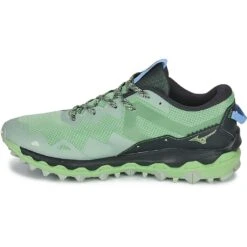 Mizuno Wave Mujin 5 Homme Vert -Vêtements De Sport main 24682901 1200 D 1 8eda