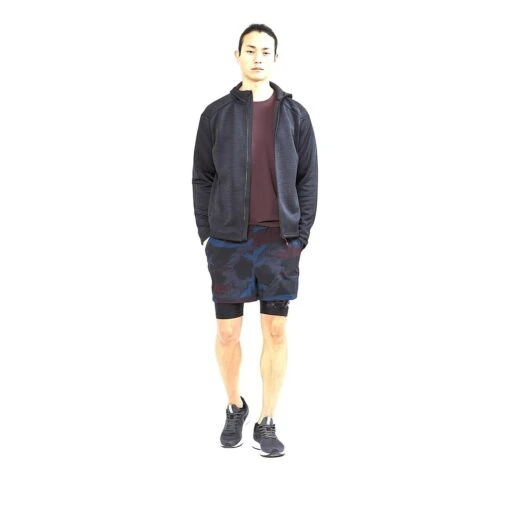 Craft Adv Charge Zip Hood Jacket Homme Noir – Image 2