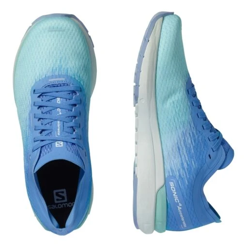 Salomon Sonic 4 Accelerate Femme Bleu Ciel – Image 3