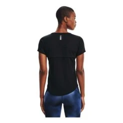 Under Armour Streaker Short Sleeve Femme Noir -Vêtements De Sport main 318686 204095 3 94e2