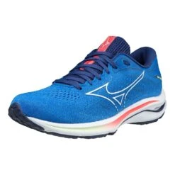 Mizuno Wave Rider 25 Femme Bleu -Vêtements De Sport main 319380 205952 6 f55c