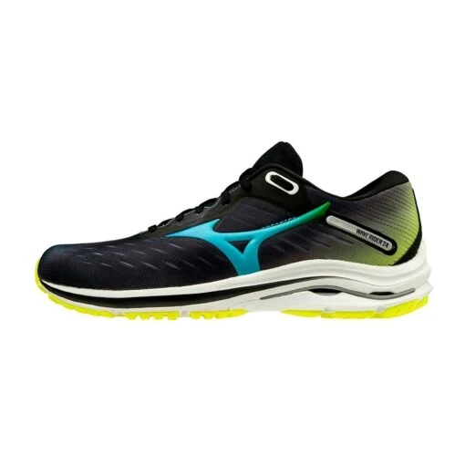 Mizuno Wave Rider 24 Homme Noir – Image 2
