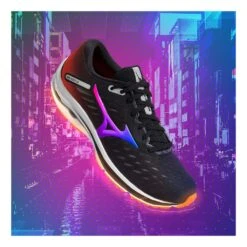 Mizuno Wave Rider 24 Homme Noir -Vêtements De Sport main 325805 208908 7 34ce