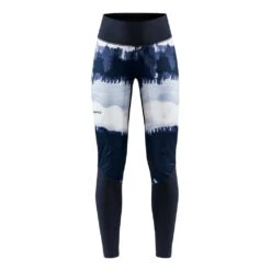 Craft Adv Subz Wind Tights 2 Femme Bleu -Vêtements De Sport main 329457 211762 3 1758