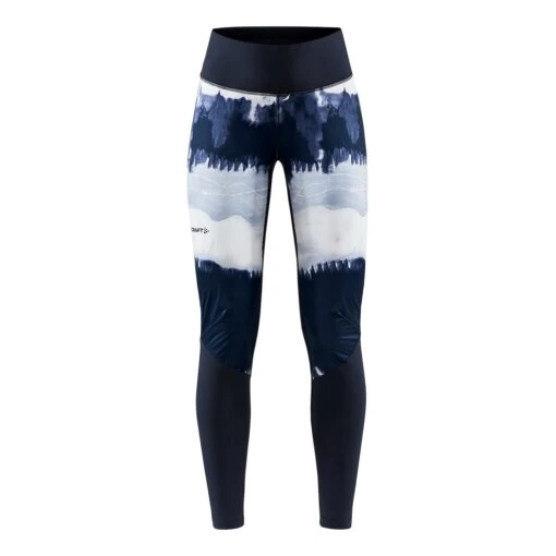 Craft Adv Subz Wind Tights 2 Femme Bleu – Image 3