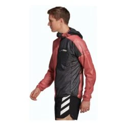Adidas Agravic Rain Jacket Homme Rouge -Vêtements De Sport main 346097 225845 3 7480