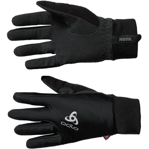 Odlo Gloves Element Warm Homme Noir – Image 3