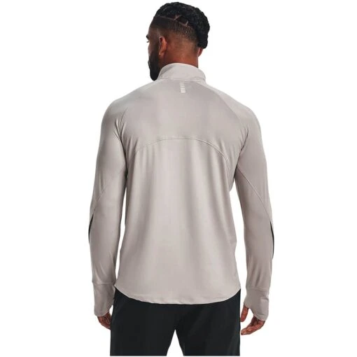 Under Armour Qualifier Run 2.0 Half Zip Homme Blanc – Image 3