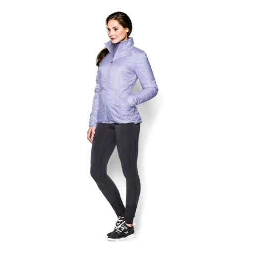 Under Armour Infrared Jacket Femme Lilas – Image 3