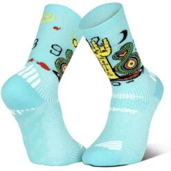 BV Sport Socquette Run Collector ”Nhobi” Lemniscat 36/38 Turquoise