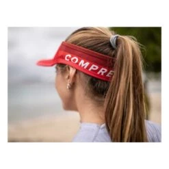 Compressport Visor Ultralight Rouge -Vêtements De Sport main CU00005B300 2 1 3f0c