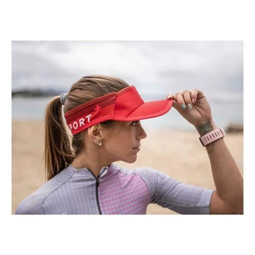Compressport Visor Ultralight Rouge – Image 3