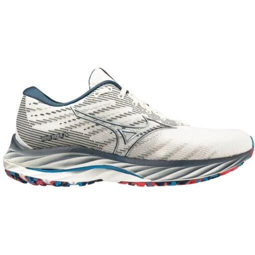 Mizuno Wave Rider 26 Femme Blanc – Image 2