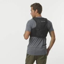 Salomon Active Skin 8 Noir -Vêtements De Sport main LC1757900 1 MOD ACTIVE SKIN 8 with flasks BLACK.png.high res 4cc7