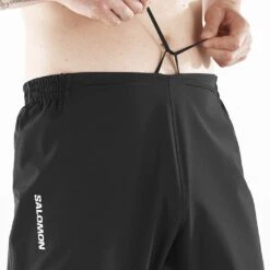 Salomon Bonatti Hybrid Pant Homme -Vêtements De Sport main LC1846700 5 MOD bonattitrailpant deepblack waistadjust m 0ef0