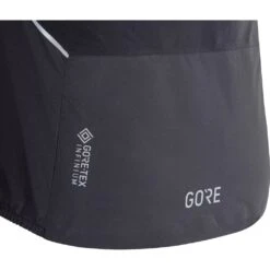 Gore Wear R7 Partial Gore-Tex Infinium Hooded Jacket Homme Noir -Vêtements De Sport main Runners lab GORE WEAR R7 PARTIAL GTX HOODED JACKET 100459990R waterdichte 7df9