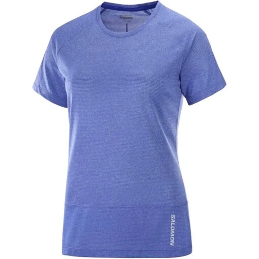 Salomon Cross Run Femme Bleu Ciel
