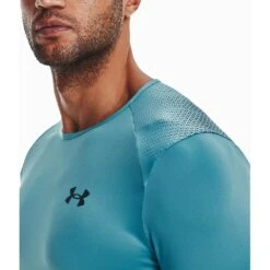 Under Armour Armourprint Long Sleeve Homme -Vêtements De Sport main V5 1376787 433 COLLAR 3675
