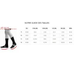 Compressport Pro Racing Socks V4.0 Trail Noir -Vêtements De Sport main guide taille socks f737