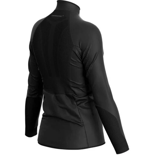 Compressport Hurricane Windproof Jacket Femme Noir – Image 2