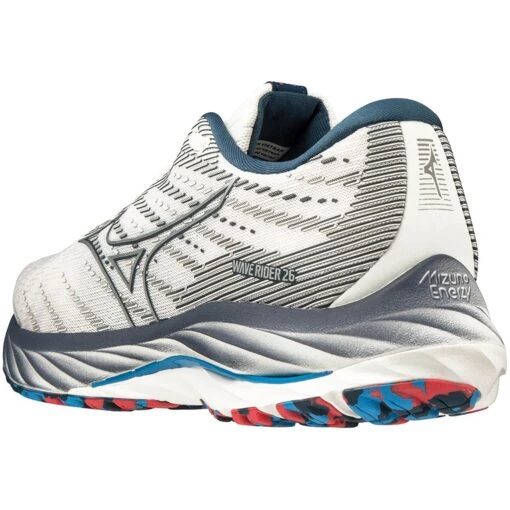 Mizuno Wave Rider 26 Femme Blanc – Image 4