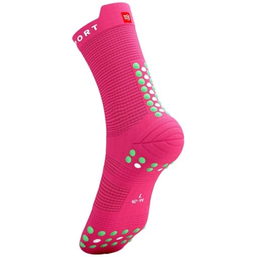 Compressport Pro Racing Socks V4.0 Run High Rose – Image 3