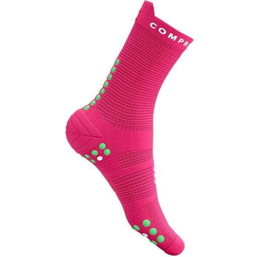 Compressport Pro Racing Socks V4.0 Run High Rose – Image 2