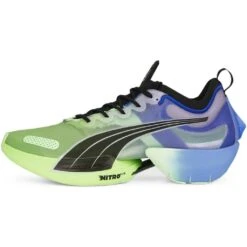 Puma Fast-R Nitro Elite Elektrocharged Homme Bleu Et Vert